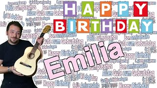 🎉 Happy Birthday Emilia - Das Geburtstagslied für Emilia 🎉