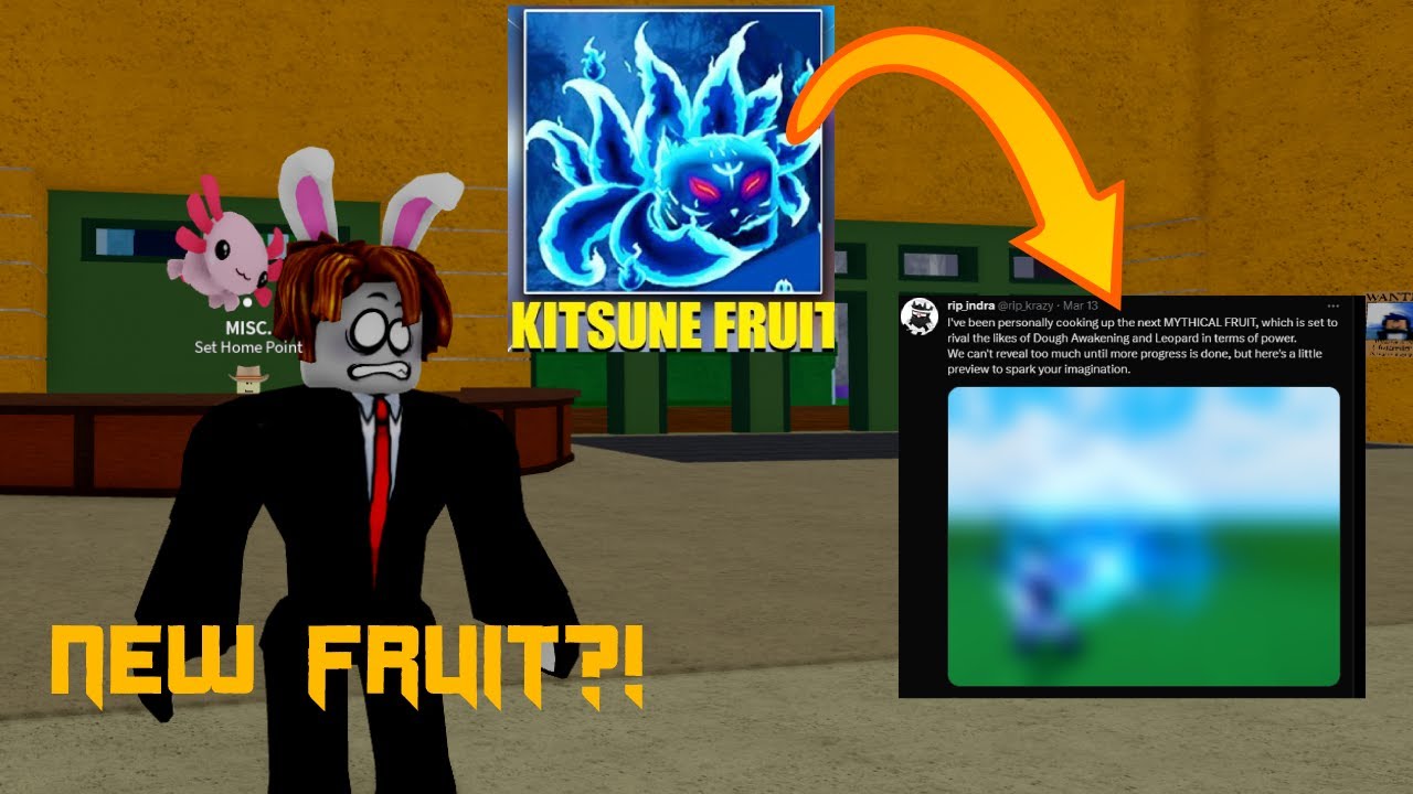 Blox Fruits Update 20 New Fruits SNEAK Peak Kitsune! (NEW) - YouTube