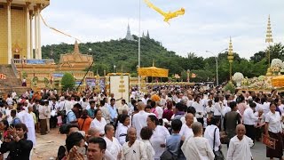 ទិដ្ឋភាពពិធីបុណ្យបូជា​ព្រះសព​ព្រះធម្មវិបស្សនា (សំ​ ប៊ុនធឿន)​ កេតុធម្មោ - San Pheareth New