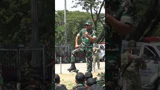 panglima divisi Kostrad bakar semangat prajurit ny #panglima#kostrad