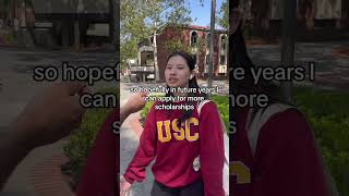 How are you funding your college degree?! #college #usc #studentloans