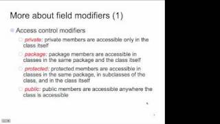 OO Design in Java - PPT Lecture 1 - Live (1/31/11)