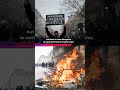 fires protest and disruption as france protests continue