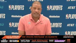 Doc Rivers Postgame Clippers vs Nuggets Game 4 9.9.20