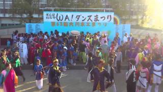 2012大川木工まつり　モッカ君体操WAダンスまつりバージョン