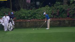 Zach Johnson Masters practice swing shank * BEST QUALITY