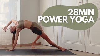 Power yoga l 28min de yoga dynamique full body