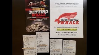 The Sports Betting Whale Bets $17,000 Today On NBA, NHL & College Basketball. Tickets + Free Pick