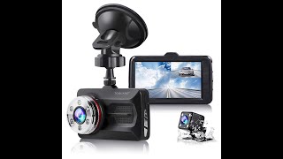 TOGUARD CE23 Full HD Dual Dash Cam