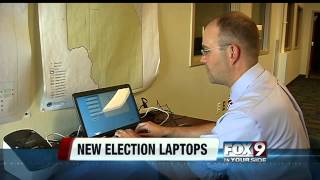 New laptops for accuracy at the poll