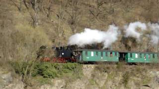 Weißeritztalbahn in Dippoldiswalde Vorsperre