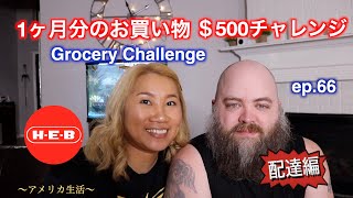 1ヶ月分のお買い物＄500チャレンジ |  Grocery Challenge ep.66 | アメリカ生活