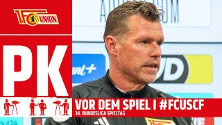 "Habe ein enormes Vertrauen." | Pressekonferenz vor Freiburg | 1. FC Union Berlin
