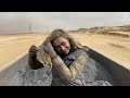 jumping a freight train in the sahara desert