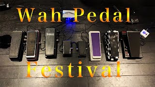 Wah pedal 比較動画　Wah Festival  / Shoot out 弾き比べ