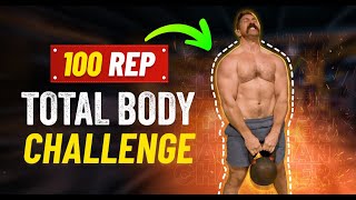 100 Rep Kettlebell Challenge: Full Body Workout to Push Your Limits! | Coach MANdler