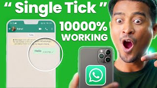 Whatsapp Single Tick Only | Whatsapp Single Tick but online | Single tick WhatsApp 2024
