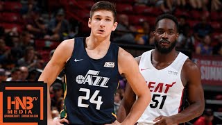 Utah Jazz vs Miami Heat Full Game Highlights / July 10 / 2018 NBA Summer League