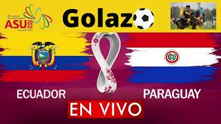 FINAL ODESUR ECUADOR VS PARAGUAY SUDAMERICANO sub 20 en VIVO