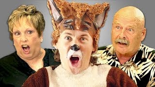 ELDERS REACT TO YLVIS - THE FOX