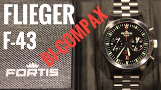 Fortis Flieger F-43 Bicompax Chronograph | Review | F.424.0004 | Olfert\u0026Co