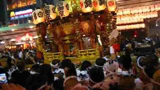 2009年　祇園祭の神輿　神幸祭　御旅所