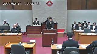 令和２年２月臨時会本会議