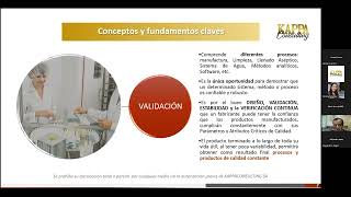 Webinar |  Introducción a la validación de Procesos de Productos Farmacéuticos (2024)