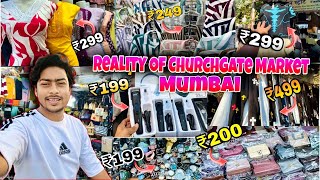 Cheapest Market In Mumbai || Churchgate Shopping Market || Fashion Street Market Mumbai 2025