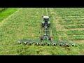 fendt 724 tedder and rake