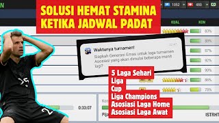 SOLUSI HEMAT BOOSTER KETIKA JADWAL PADAT DI AKHIR PEKAN | TOP ELEVEN 2024