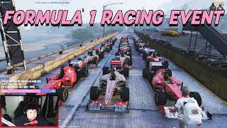 FORMULA 1 RACING EVENT (SOBRANG INTENSE!) GTA 5 BILLIONAIRE CITY RP