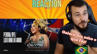 REACT Joelma - Perdoa/ Bye/ Lado Bom do Amor | Ela manda bem demais👏| AO VIVO BELÉM | REACTION | 🇧🇷4