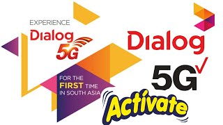 Dialog Sim 5G activation | how to activate dialog 5G | Dialog 5G Upgrade | Technology Tips \u0026 Tricks