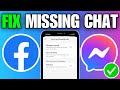 How To Fix Missing Chat History Sync Now Messenger