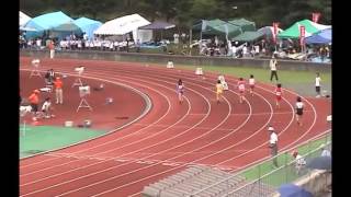 2009年　秋田県通信陸上　低学年女子4×100ｍR予選2組分