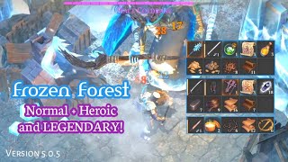 Grim Soul - Frozen Forest Normal + Heroic and LEGENDARY! [7] | Version 5.0.5