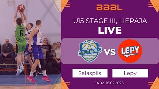 Salaspils 2010 vs LePy 2010 | BBBL Boys U15