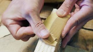 It took about five years to complete. The process of making a Japanese boxwood comb.