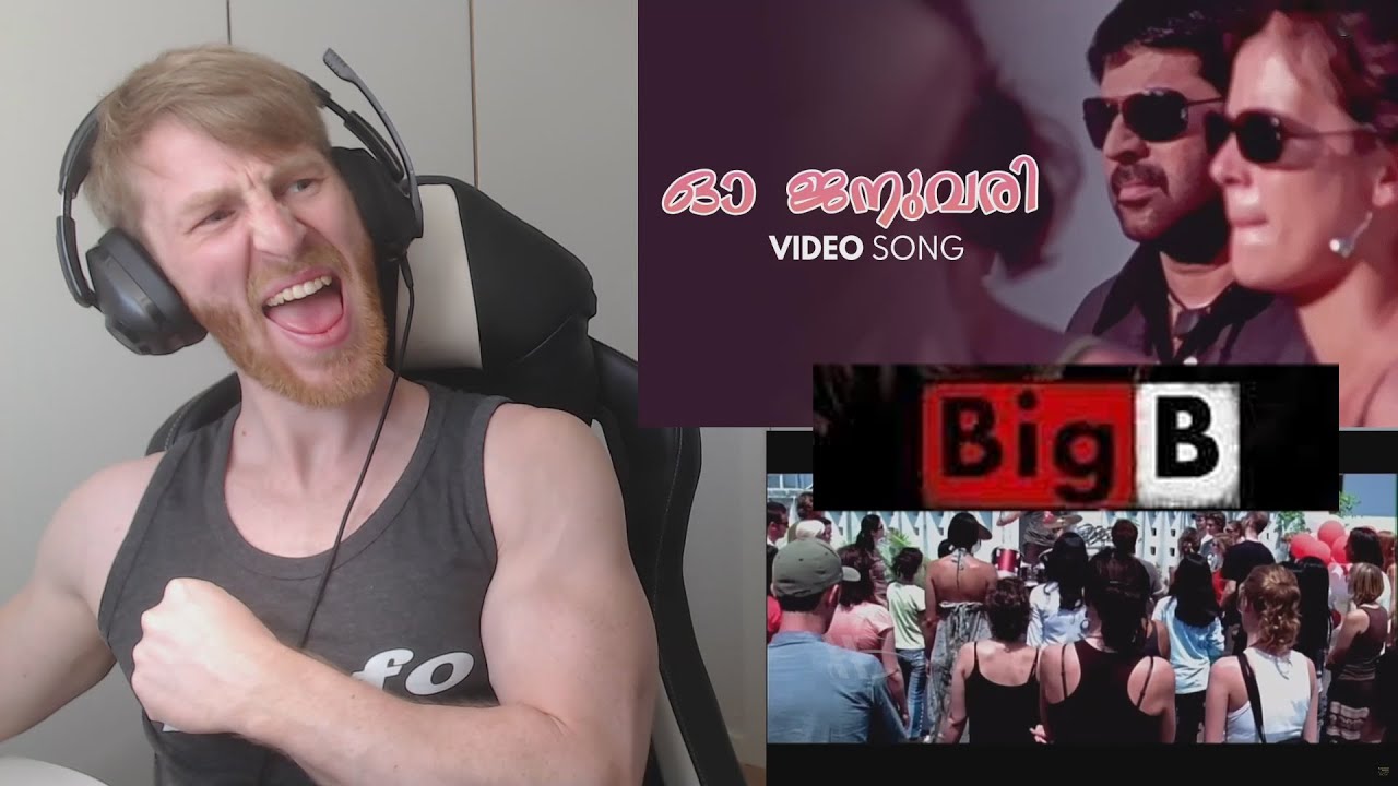 O January Video Song | Big B | Mammootty • Reaction By Foreigner ...