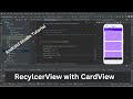 How To Implement RecyclerView in Android Studio Tutorial