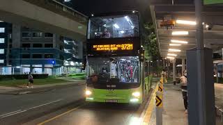 SMRT Buses MAN ND323F A95 (Batch 2) SG5761S on Service 972M departing Bus Stop 44779