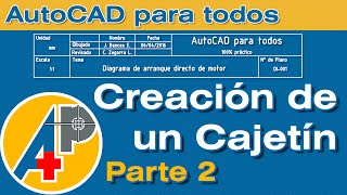 Cajetín con atributos - Parte 02 - AutoCAD