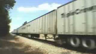 NS Roadrailer at 60mph