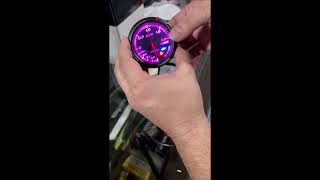 How to Change Color Defi Advance BF Gauge 60mm Multi color BLUE MODEL