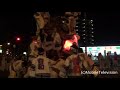 ［だんじり動画館］東住吉区 育和 祭礼初日 夜の曳行【ダイジェスト版】