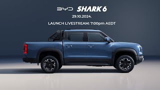 BYD SHARK 6 Launch Livestream