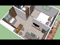 small house design 5 x 5 meters 25 sqm