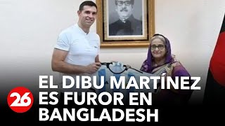 La visita del Dibu Martínez es furor en Bangladesh: el país que alentó a Argentina en Qatar 2022