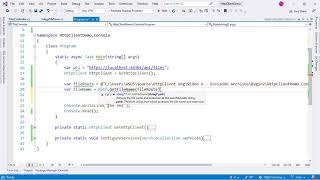 6 - Using HttpClient to send files to a Web API | HttpClient C#